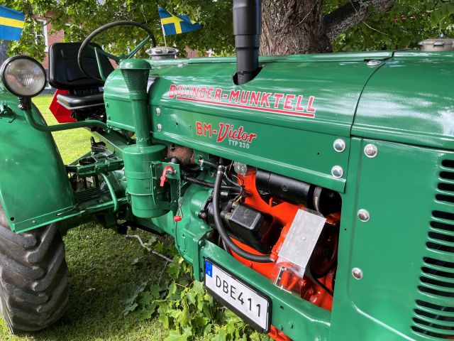 Pia Kristiansson Bolinder Munktell traktor